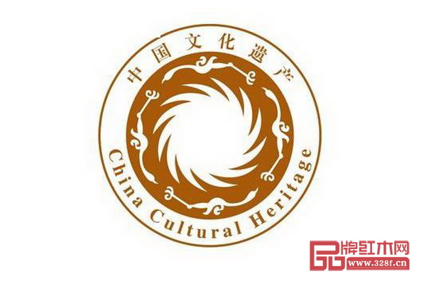 中国文化遗产标志太阳神鸟金饰图案